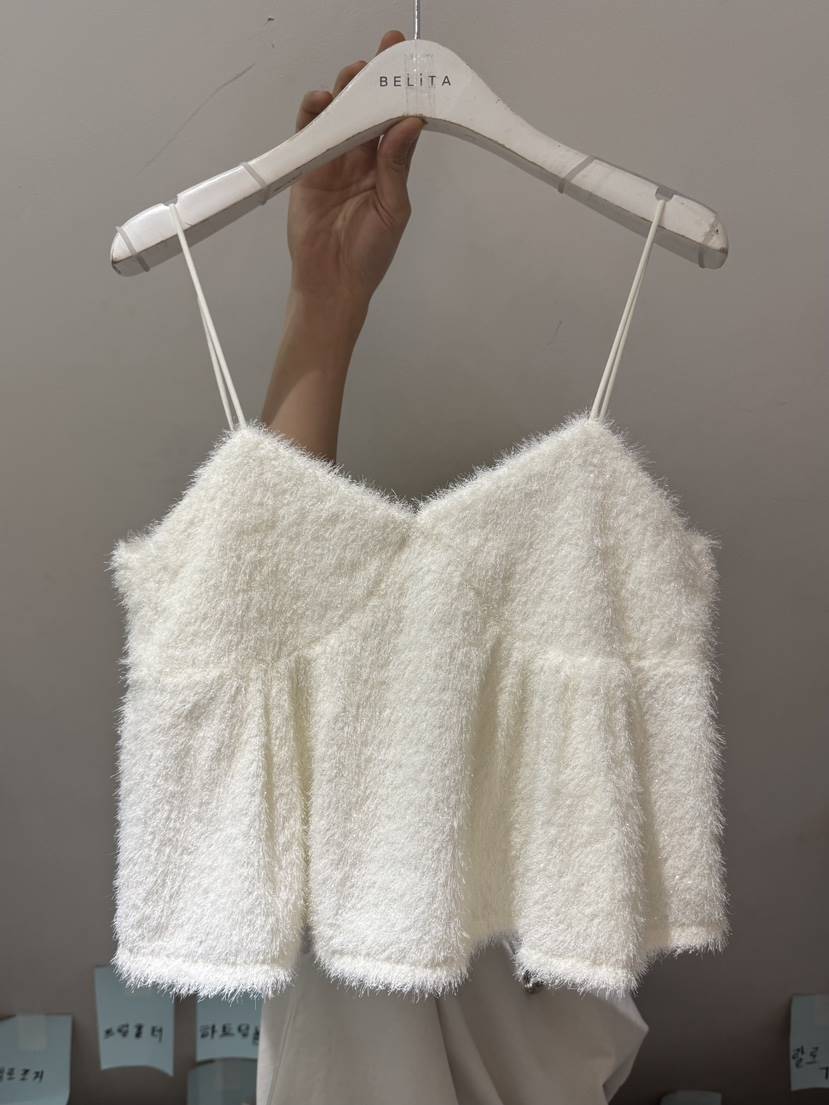 BELITA-L韓國代購㊣女士新品真品熱賣職業人氣吊帶背心皮草BELITA-L吊帶/背心