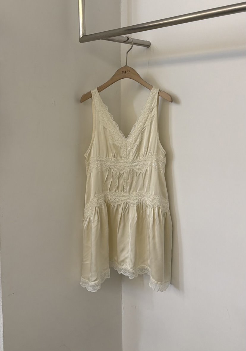 TWENTY FOUR SEVEN24-7韓國代購㊣女裝新款推薦連衣裙蕾絲TEWNTY FOUR SEVEN24-7連衣裙