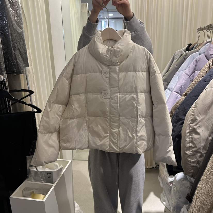 LIL韓國直郵㊣女裝新品職業時尚熱賣推薦25秋冬人氣短款棉服LIL短款棉服