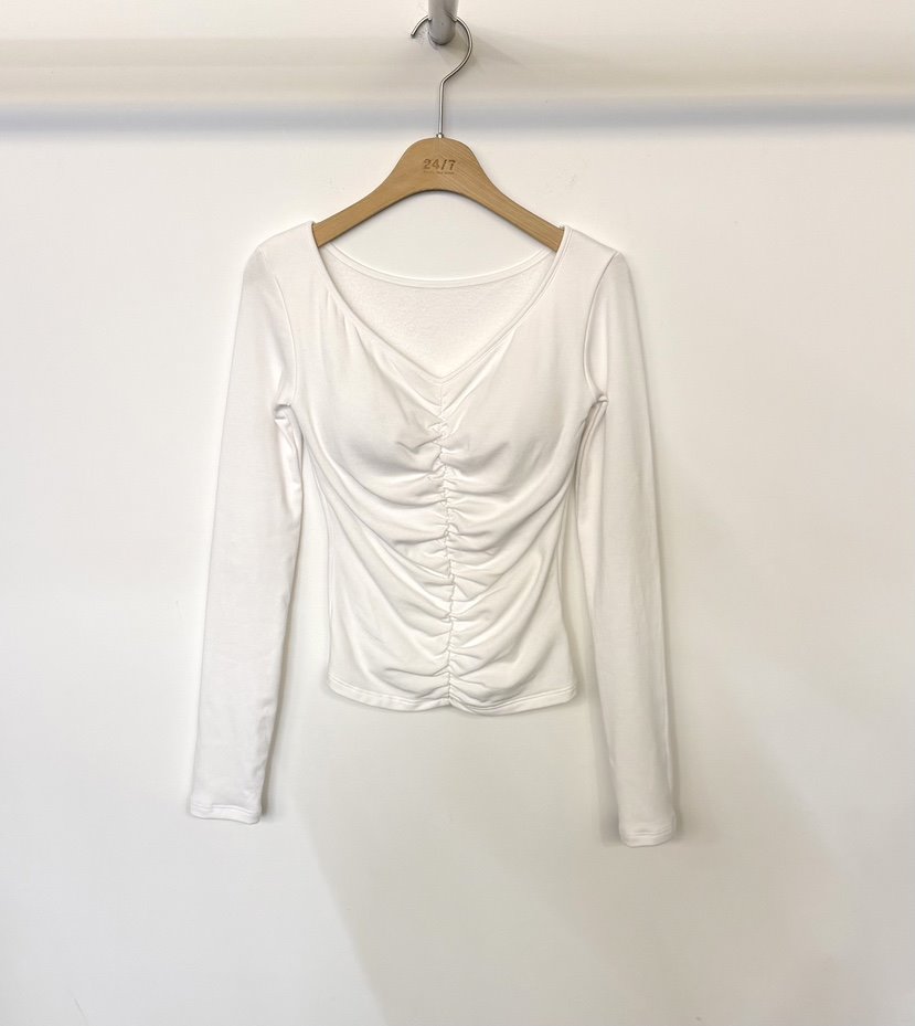 TWENTY FOUR SEVEN24-7韓國直郵㊣女裝新品推薦職業長袖T恤TEWNTY FOUR SEVEN24-7長袖T恤