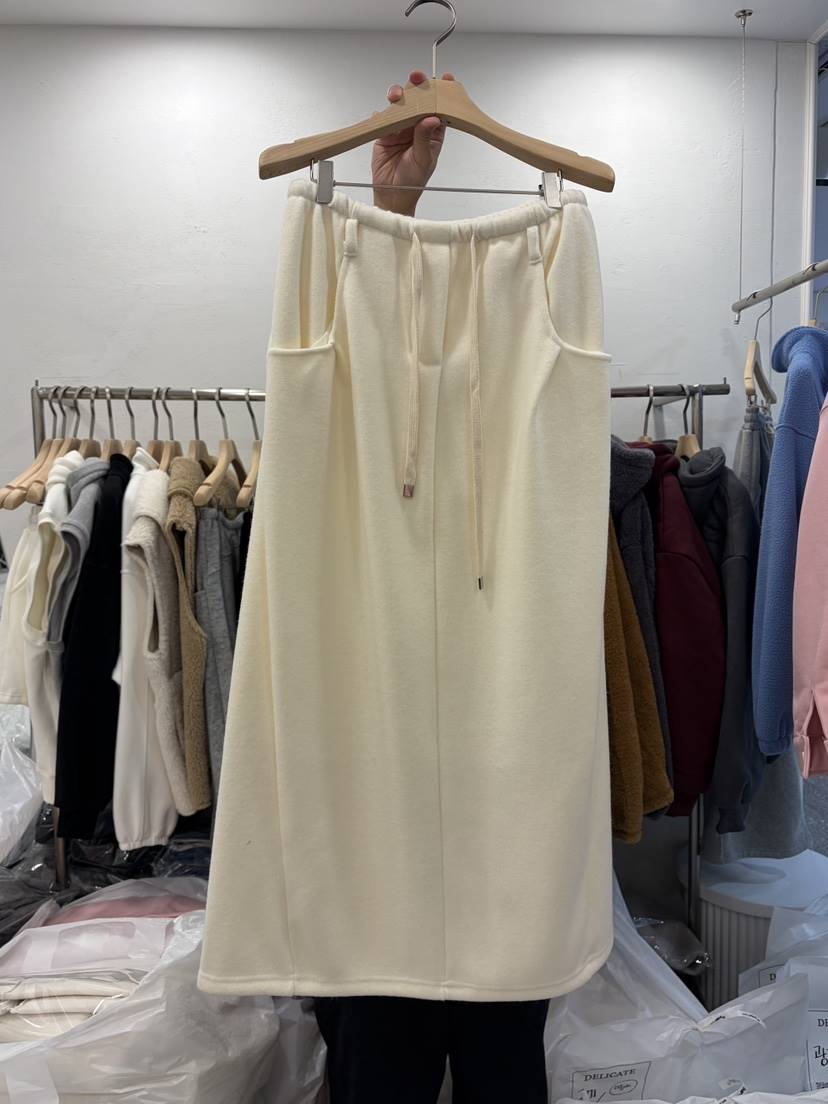 DELICATE東大門㊣實拍女裝新款真品休閑職業推薦熱賣長裙貂皮DELICATE長裙