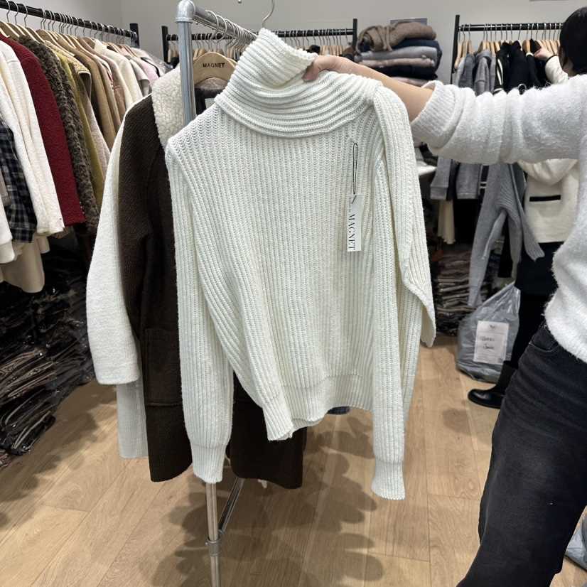 M.G.N韓國直郵㊣女裝新品真品休閑推薦熱賣人氣時尚針織衫MAGNET針織衫