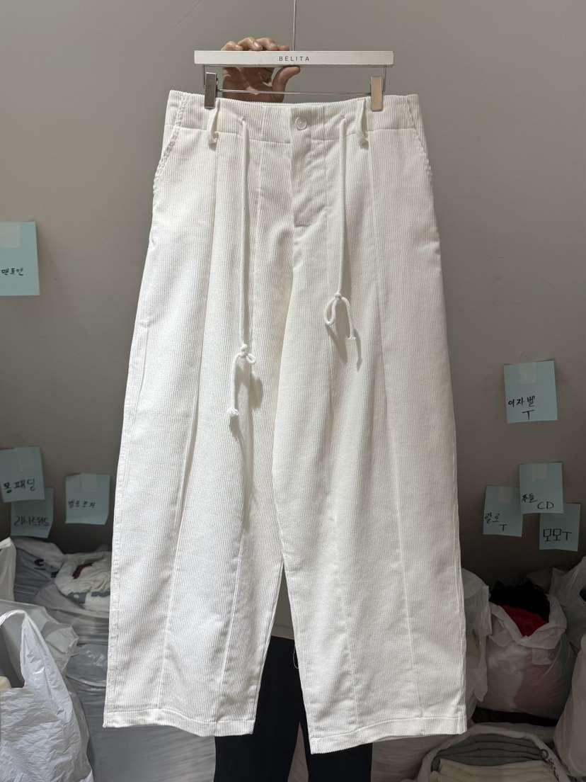 BELITA-L東大門㊣代購女裝新款人氣職業真品休閑褲燈芯絨燈籠BELITA-L休閑褲