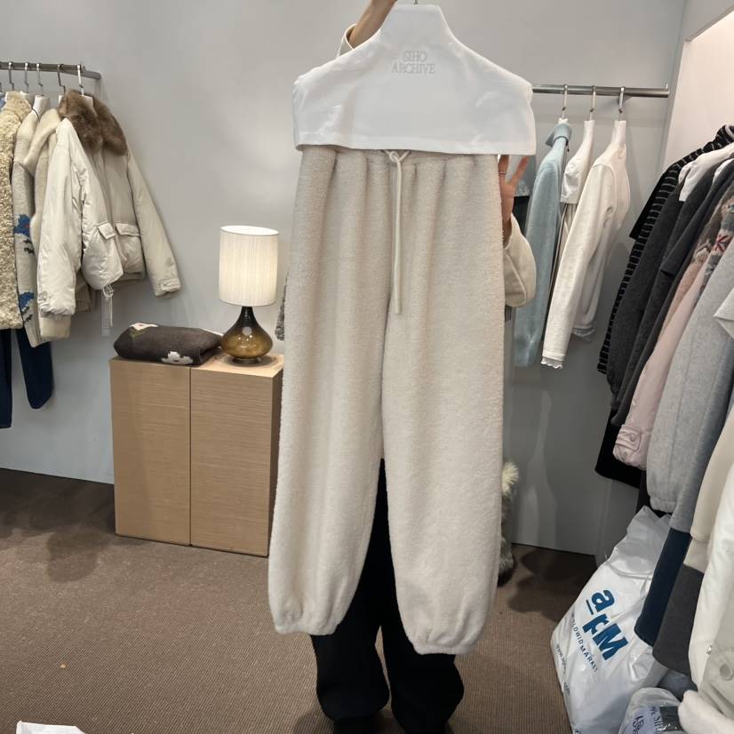 SIHO ARCHIVE東大門㊣實拍女裝新款時尚熱賣推薦休閑褲羊毛SIHO ARCHIVE休閑褲