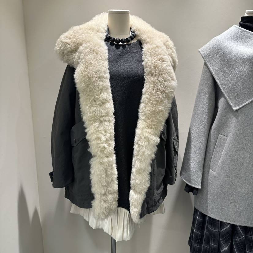 SOF韓國代購㊣女裝新品推薦休閑人氣熱賣時尚職業25秋冬夾克鵝SOF夾克