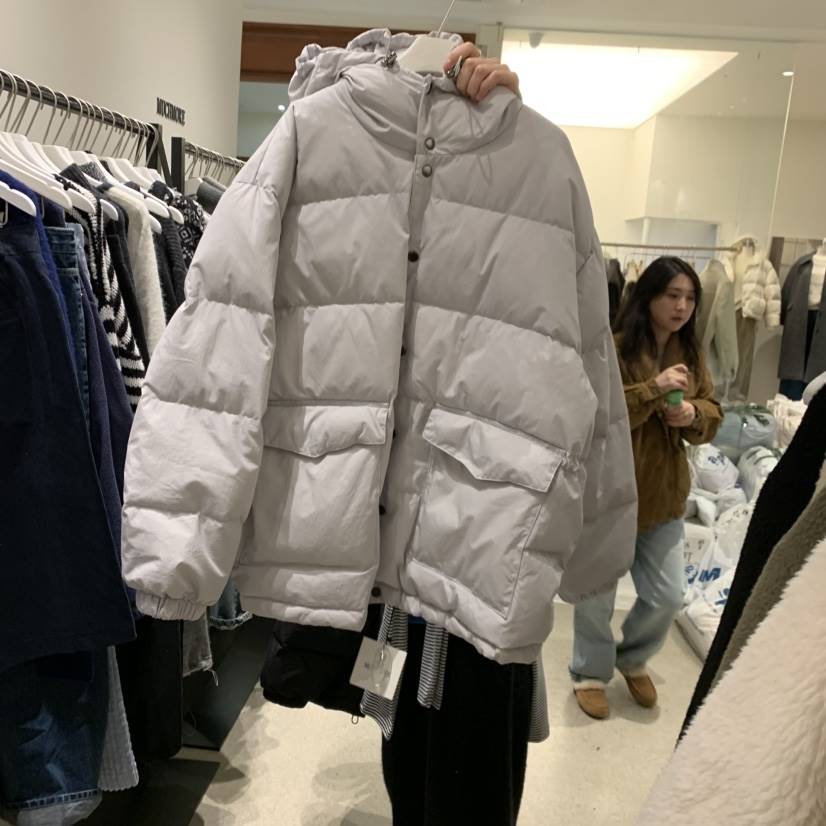 MUCH MORE東大門㊣直郵女裝新款職業真品人氣短款羽絨服絨MUCH MORE短款羽絨服