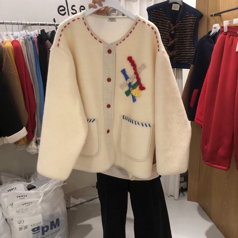 VENTI東大門㊣實拍女裝新品休閑推薦職業25秋冬時尚真品夾克VENTI夾克