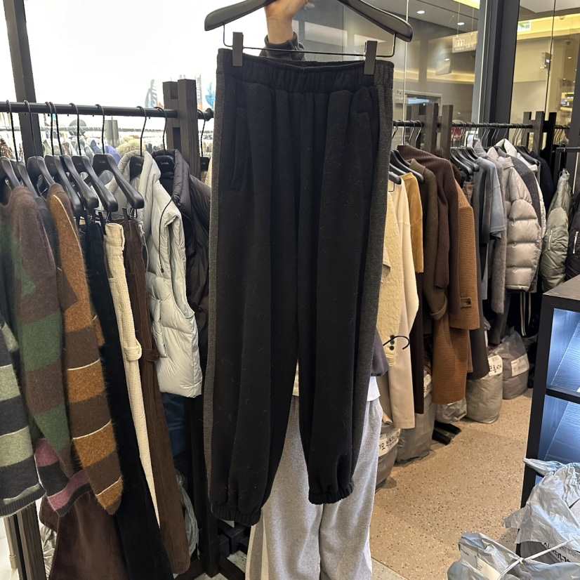 LE ETOILE韓國代購㊣女裝新款25秋冬人氣推薦熱賣休閑褲加絨LE ETOILE休閑褲