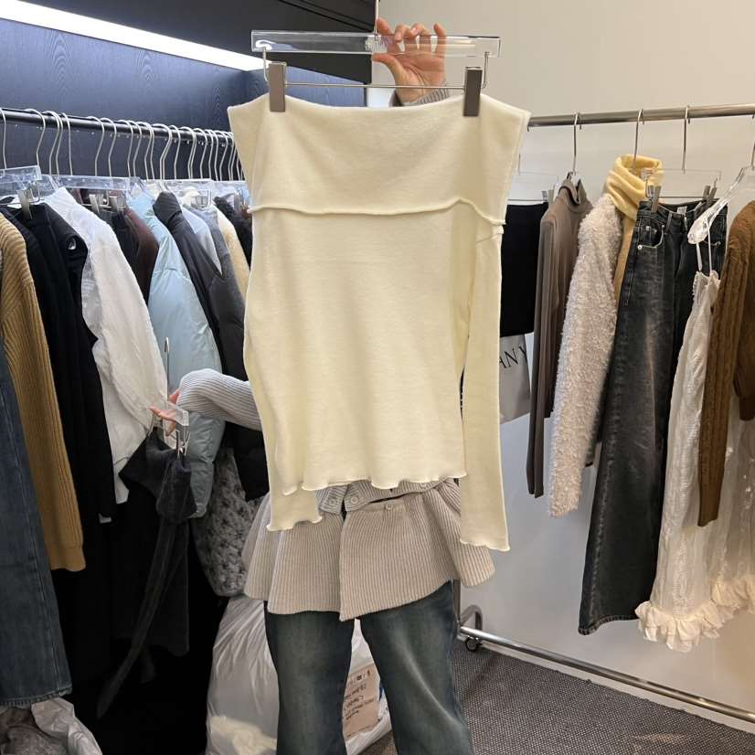 MORE THAN YESTERDAY/LOVE YOU SO MUCH韓國代購㊣女裝新品時尚長袖T恤LYSM/MORE THAN YESTERDAY長袖T恤