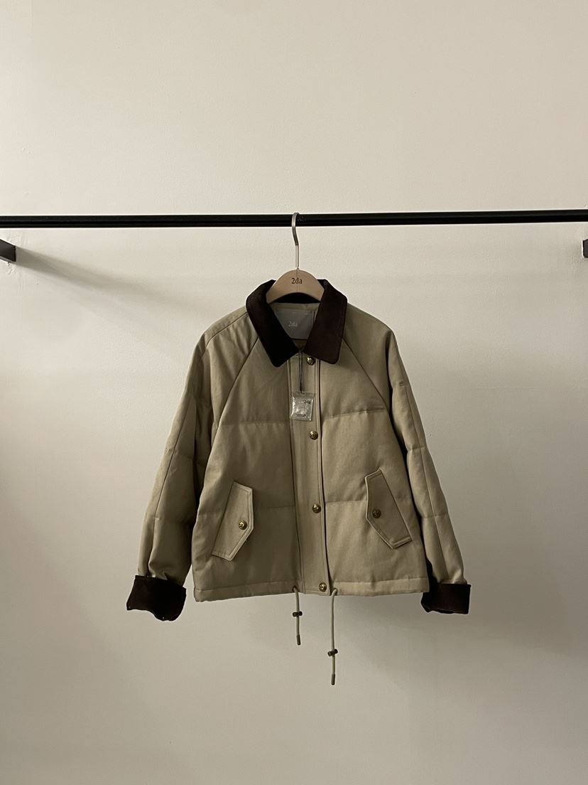 2DA/DARIMI-P東大門㊣代購女裝新款時尚25秋冬短款羽絨服2DA/DARIMI-P短款羽絨服