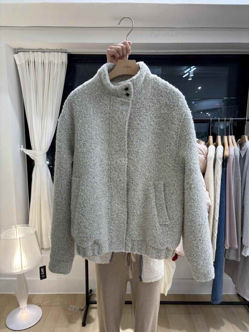 LANCH東大門㊣實拍女裝新款25秋冬時尚熱賣職業人氣短款大衣LANCH短款大衣