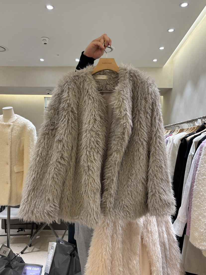 FOUREIGHT韓國代購㊣女裝新款時尚推薦職業25秋冬休閑人氣夾克FOUR EIGHT夾克