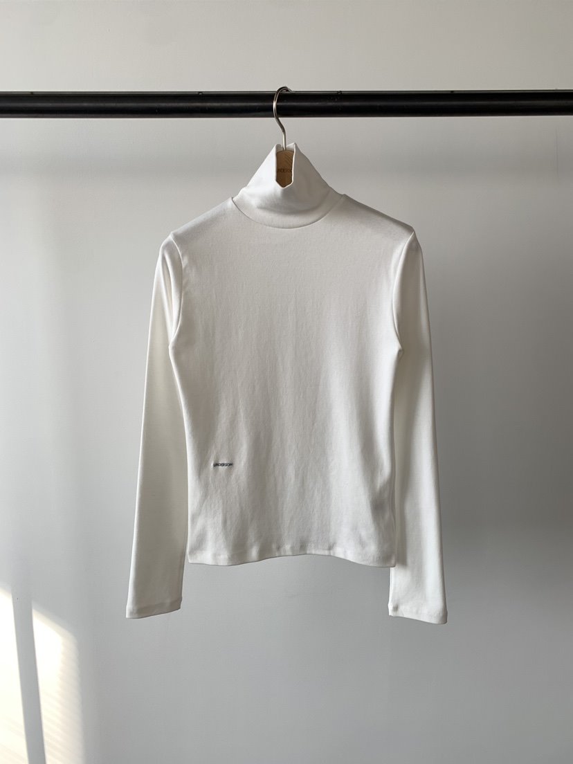 UNDERSON韓國代購㊣女士新款休閑職業推薦25秋冬人氣長袖T恤UNDERSON長袖T恤