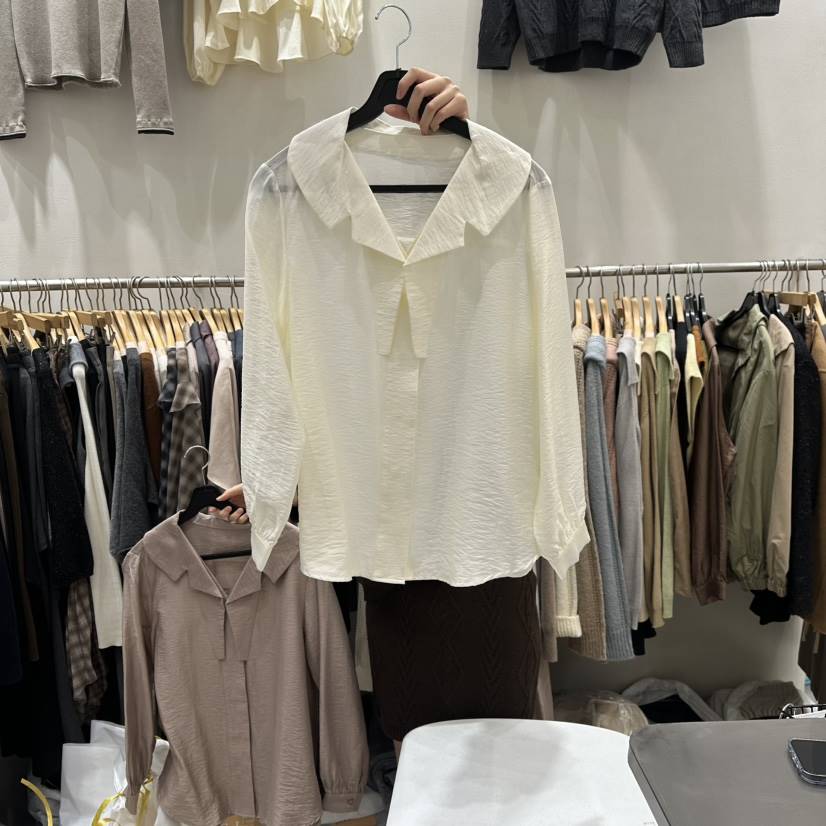 G.I-L東大門㊣實拍女士新款推薦職業熱賣25秋冬襯衫蕾絲衫SaleG.I-L襯衫/蕾絲衫