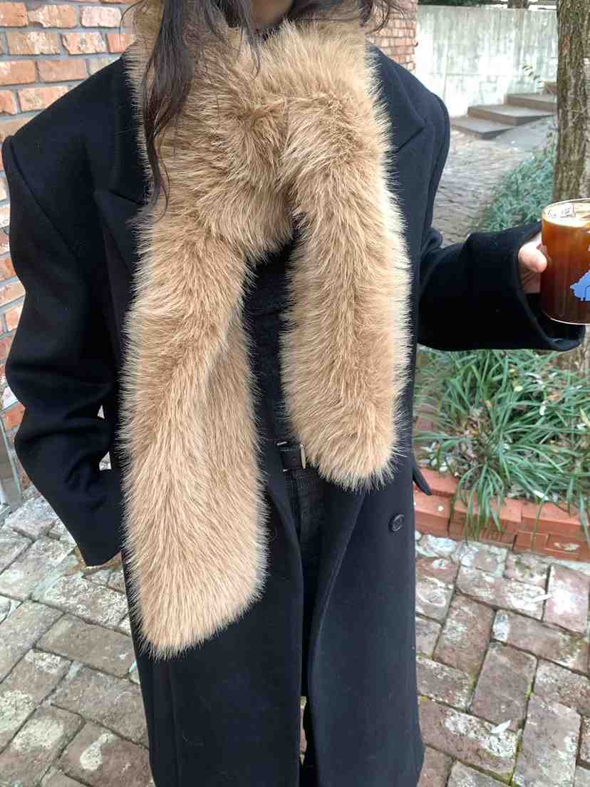 UNDERSON韓國代購㊣女士新款25秋冬熱賣職業休閑時尚圍巾披肩UNDERSON圍巾/披肩