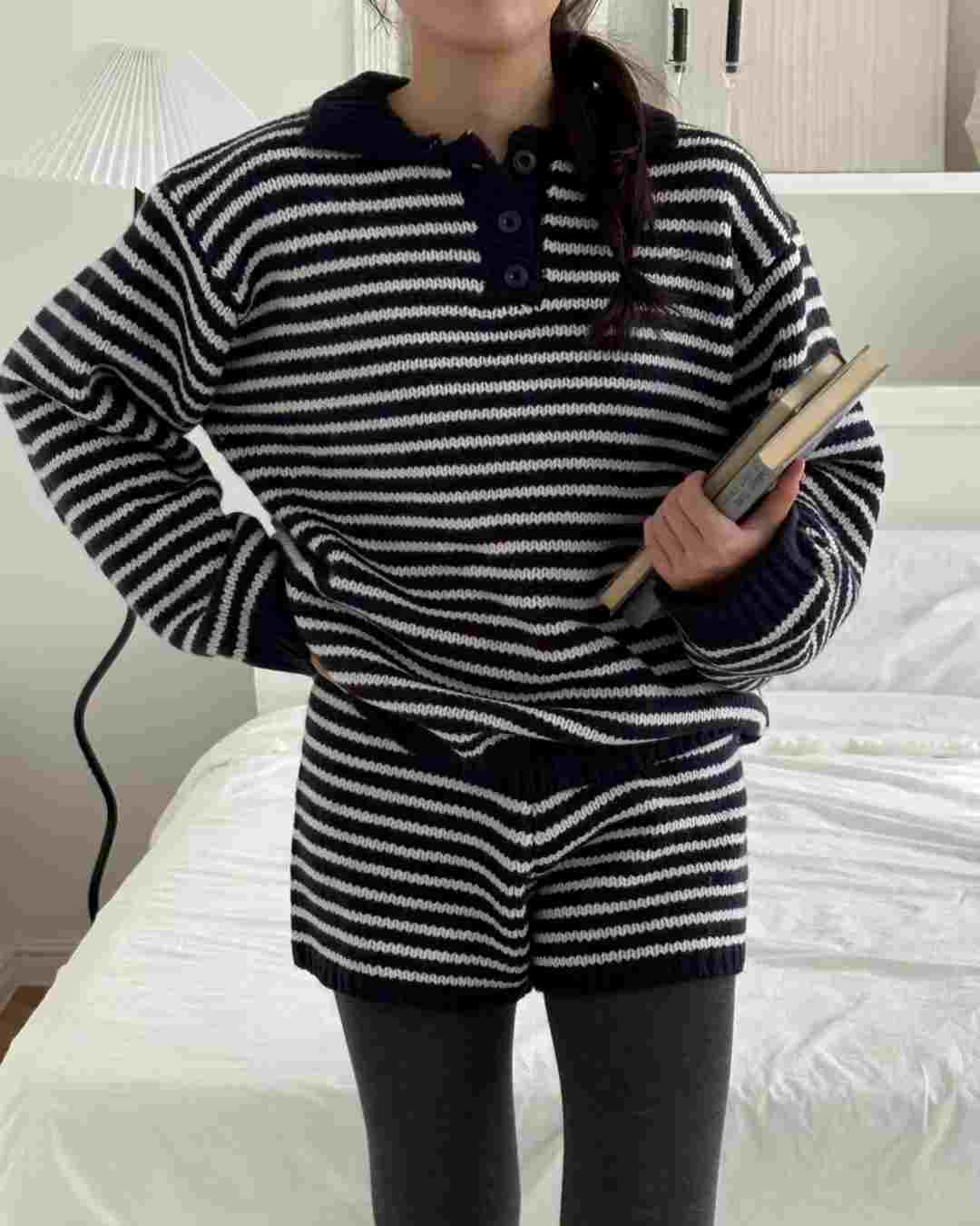 FOREVER YOUNG韓國直郵㊣女裝新款時尚推薦人氣熱賣針織衫FOREVER YOUNG針織衫