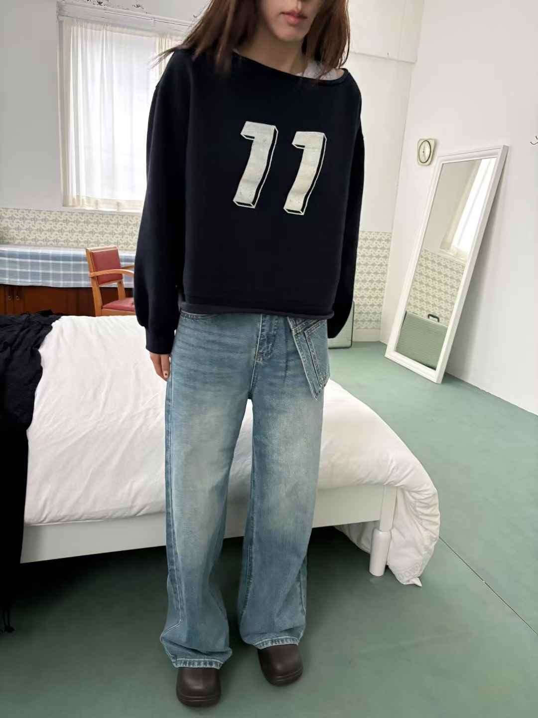 FOREVER YOUNG東大門㊣實拍女士新品人氣職業真品熱賣衛衣FOREVER YOUNG衛衣