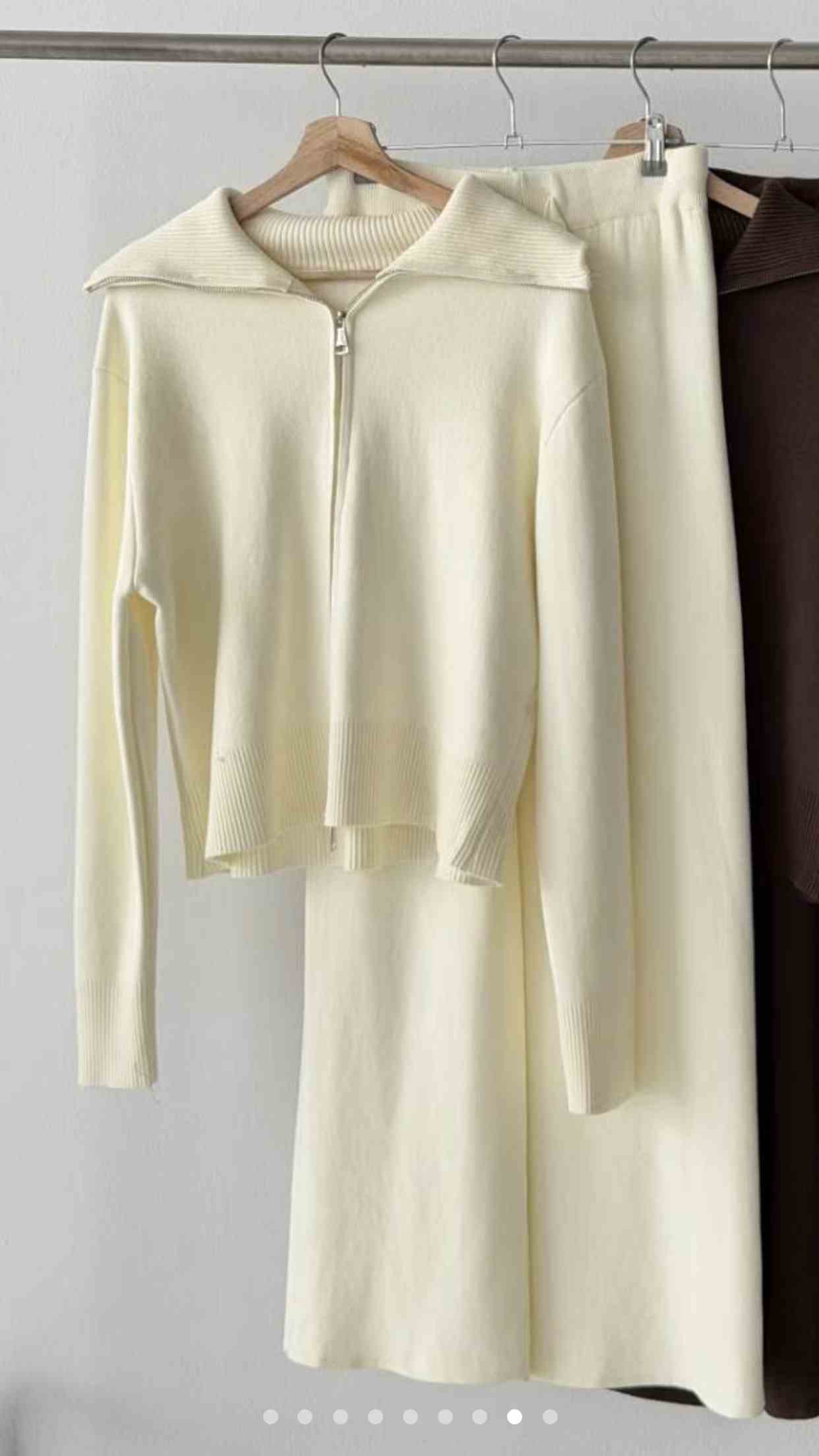 CELEB-셀럽-T東大門㊣代購女裝新品時尚熱賣套裝套裝貂絨CELEB-T套裝