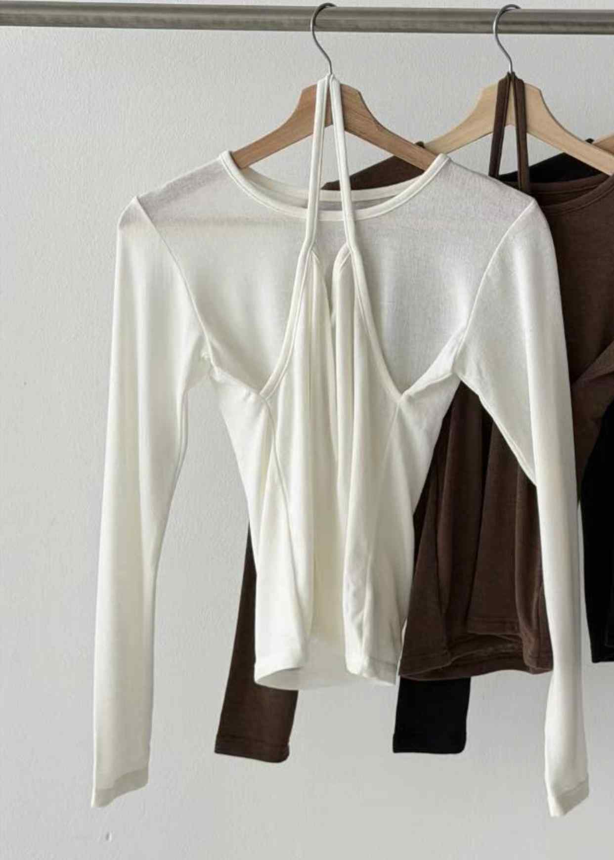 CELEB-셀럽-T東大門㊣直郵女裝新品25秋冬人氣職業長袖T恤CELEB-T長袖T恤