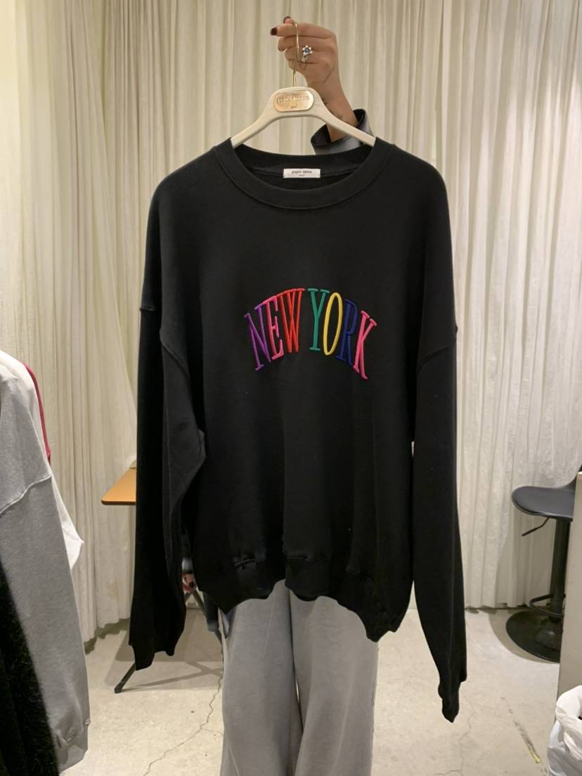 PAPERMOON韓國代購㊣女裝新品25秋冬推薦熱賣休閑時尚職業衛衣paper moon衛衣