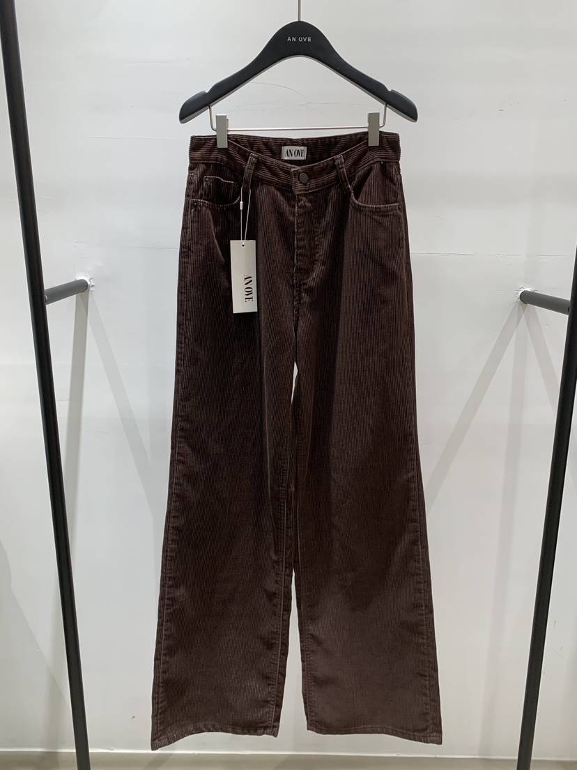 ANOVE東大門㊣實拍女裝新款熱賣人氣時尚休閑推薦休閑褲復古ANOVE休閑褲