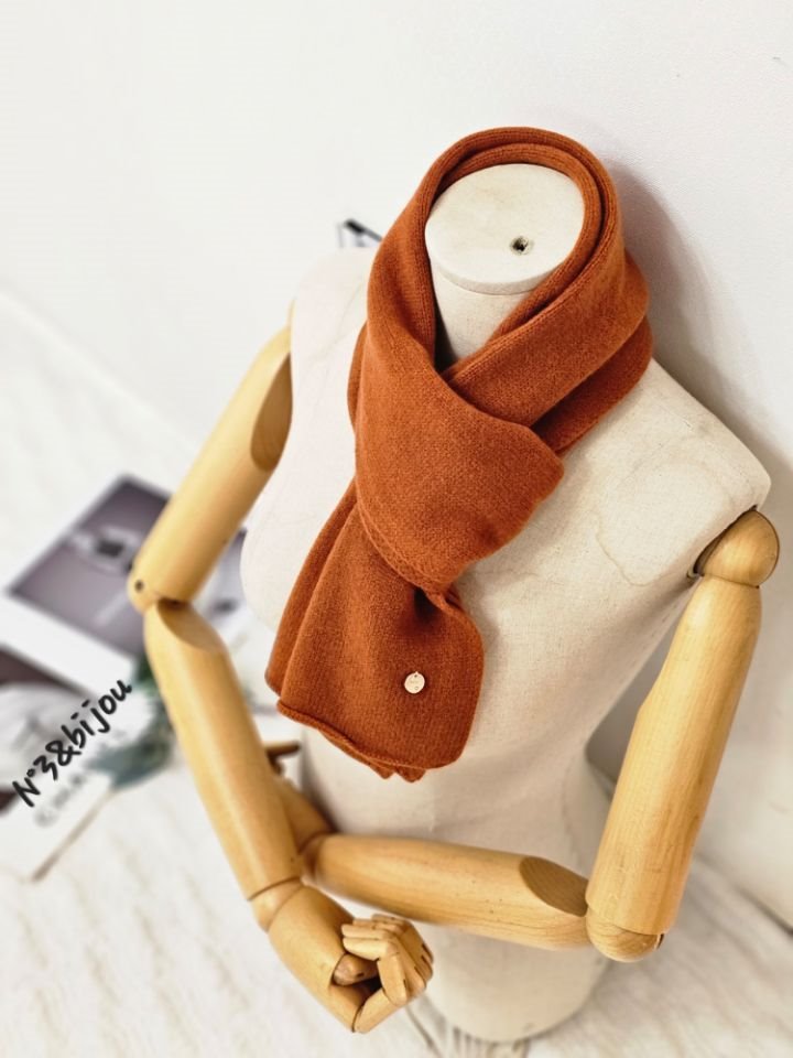 N3韓國代購㊣女裝新品真品職業熱賣時尚推薦人氣圍巾披肩褶皺N3圍巾/披肩