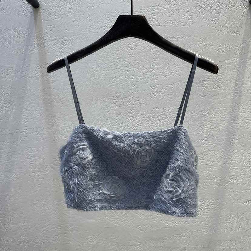 TRIPLE SEVEN東大門㊣代購女裝新款時尚吊帶背心不含內搭花朵TRIPLE SEVEN吊帶/背心