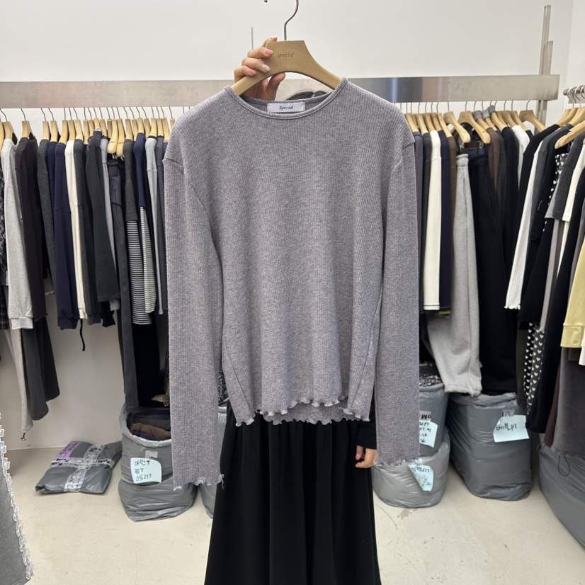 SPECIAL韓國直郵㊣女士新款真品職業25秋冬推薦時尚長袖T恤SPECIAL長袖T恤