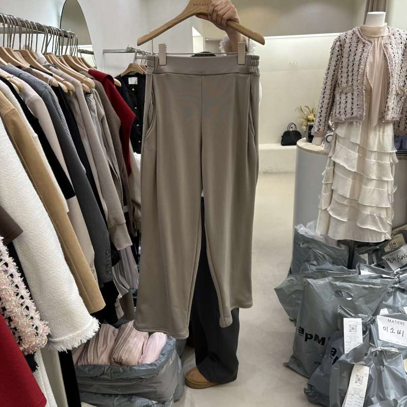 MATIERE東大門㊣實拍女裝新款職業時尚休閑真品熱賣25秋冬休閑褲MATIERE休閑褲