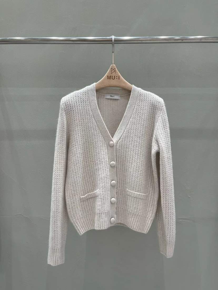 THE MUI韓國直郵㊣女裝新品時尚職業25秋冬真品針織衫開衫THE MUI針織衫