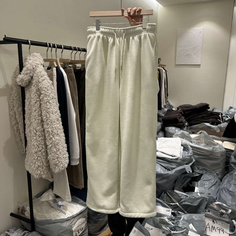 GILLI韓國直郵㊣女裝新品推薦時尚休閑真品25秋冬休閑褲加絨GILLI休閑褲