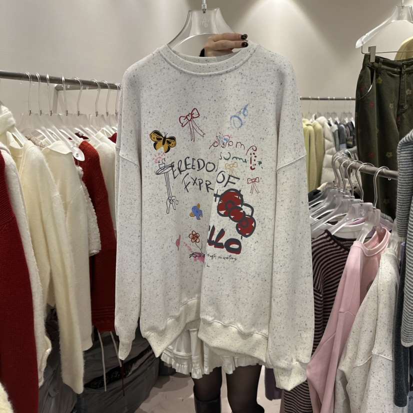 MIMME韓國直郵㊣女裝新款推薦人氣真品職業熱賣休閑25秋冬衛衣MIMME衛衣