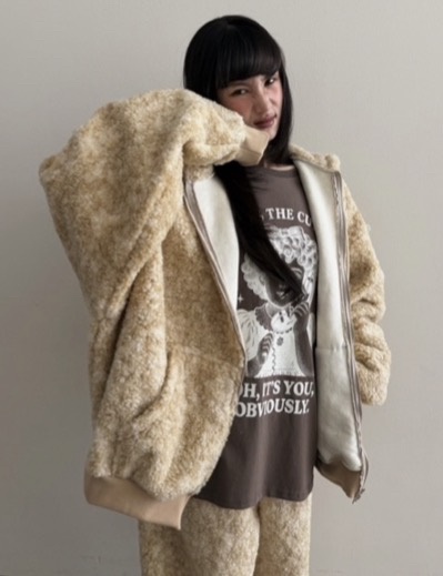 CLODE東大門㊣實拍女士新品真品休閑職業25秋冬時尚夾克泰迪熊CLODE夾克