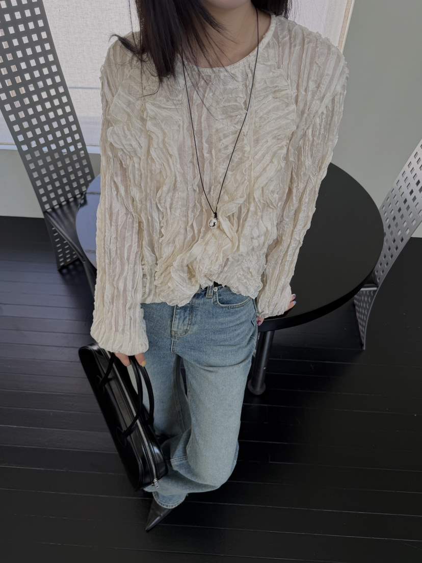 BENE東大門㊣實拍女士新款真品人氣休閑職業時尚襯衫蕾絲衫BENE襯衫/蕾絲衫