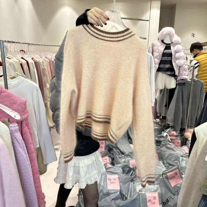 MIMME東大門㊣直郵女裝新品休閑推薦25秋冬熱賣時尚真品毛衣MIMME毛衣