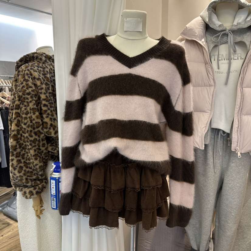 MIMME韓國直郵㊣女士新品休閑時尚25秋冬推薦人氣職業真品毛衣MIMME毛衣