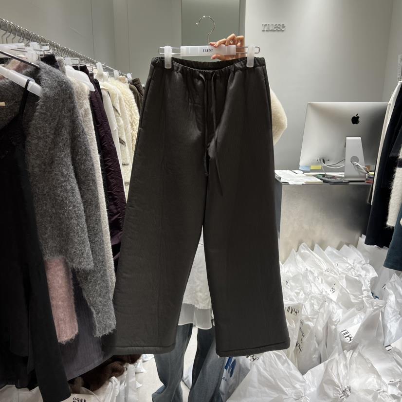 NUESE東大門㊣代購女裝新品推薦熱賣職業真品休閑褲連帽衫加絨NUESE休閑褲
