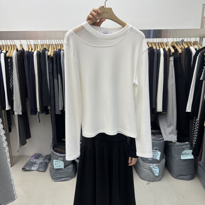SPECIAL東大門㊣直郵女裝新品休閑熱賣職業真品時尚長袖T恤SPECIAL長袖T恤
