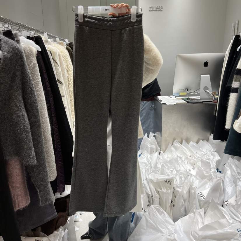 NUESE東大門㊣實拍女裝新品職業25秋冬真品熱賣推薦休閑褲喇叭NUESE休閑褲