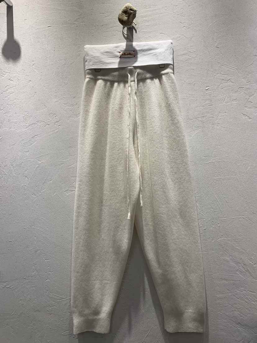 AT NOTE韓國直郵㊣女裝新款25秋冬職業時尚休閑褲針織褲羊毛AT NOTE休閑褲