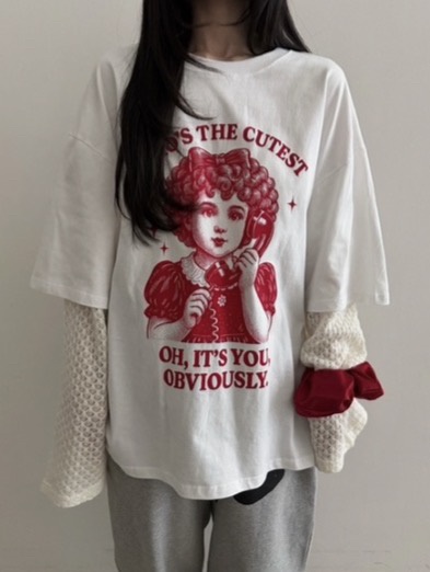 CLODE韓國直郵㊣女裝新款職業熱賣25秋冬人氣推薦真品長袖T恤CLODE長袖T恤