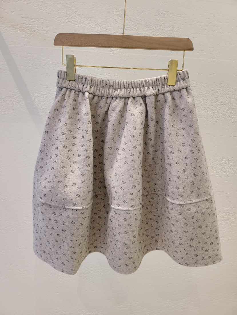 THE OTHER東大門㊣直郵女士新款25秋冬真品半身裙中短裙羊毛THE OTHER半身裙/中短裙