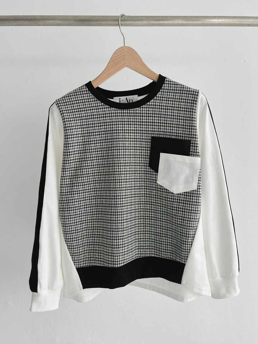 IAAN韓國直郵㊣女士新品職業真品時尚熱賣休閑推薦衛衣雙口袋iaAn衛衣