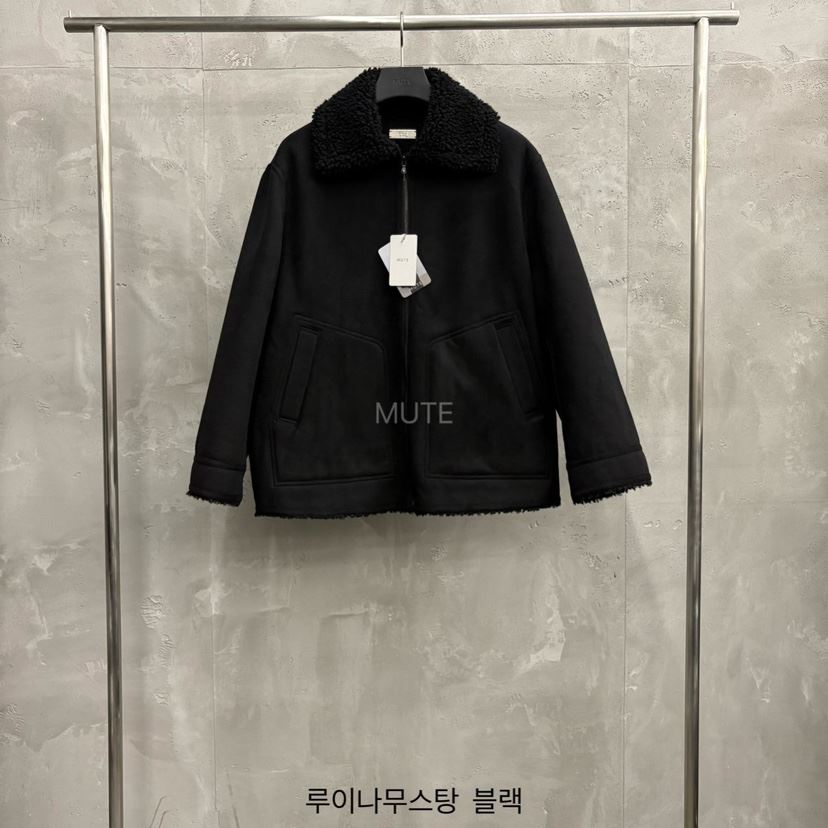 MUTE-P東大門㊣代購女士新品熱賣真品職業休閑人氣短款大衣MUTE短款大衣