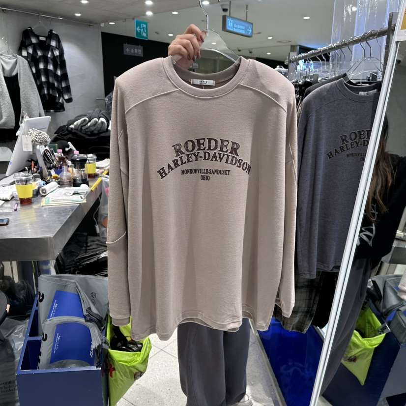 HERTZ-P東大門㊣直郵女裝新品時尚推薦休閑職業人氣長袖T恤HERTZ-P長袖T恤