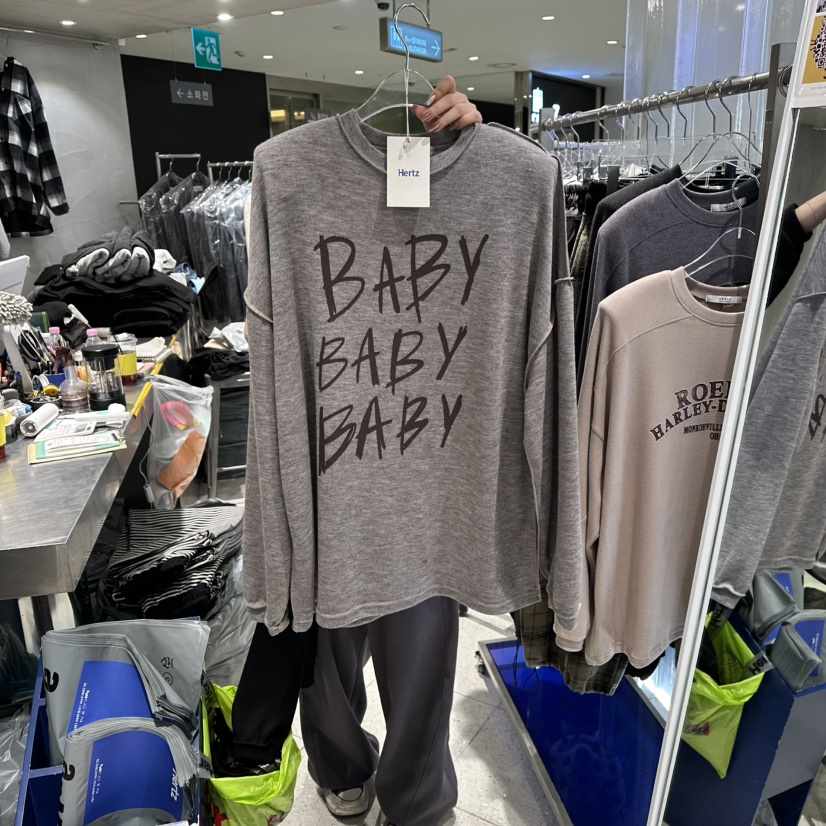 HERTZ-P東大門㊣代購女士新款職業人氣推薦25秋冬熱賣長袖T恤HERTZ-P長袖T恤