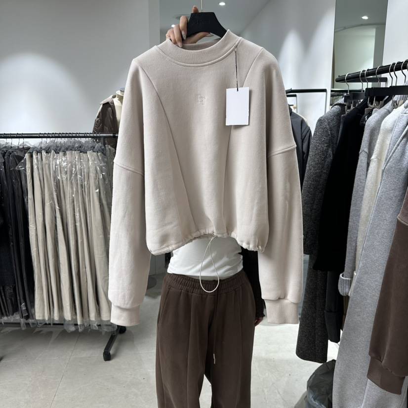 BETHEL東大門㊣直郵女裝新款職業真品時尚推薦衛衣加絨絎縫BETHEL衛衣