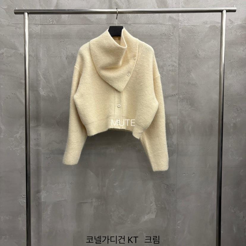 MUTE-P東大門㊣代購女士新品休閑職業真品毛衣羊毛衫含圍巾MUTE毛衣
