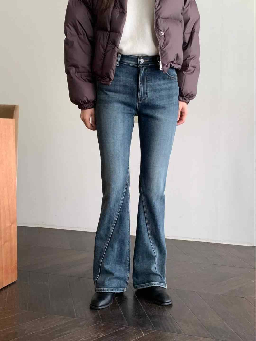 COREBLUE東大門㊣代購女裝新品職業真品推薦熱賣25秋冬牛仔褲like core/COREBLUE牛仔褲