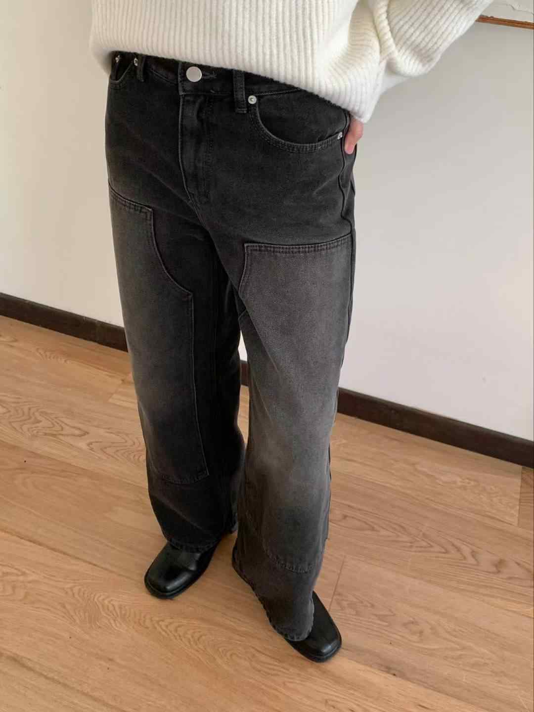 COREBLUE東大門㊣實拍女士新款人氣休閑25秋冬推薦熱賣牛仔褲like core/COREBLUE牛仔褲